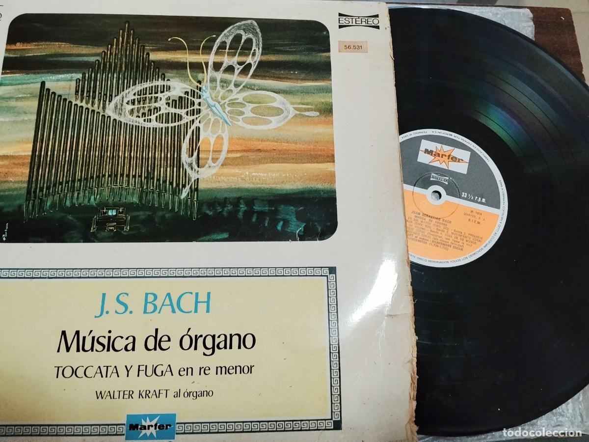 Disques de vinyle: J.S.BACH. M&Uacute;SICA DE ORGANO