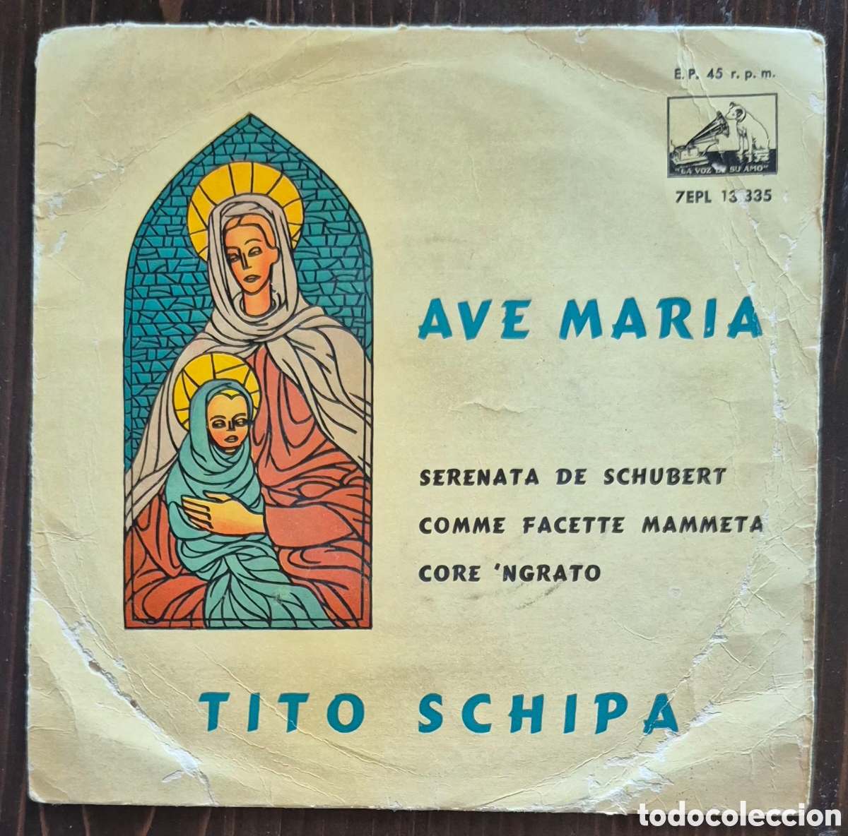 Discos de vinilo: EP - TITO SCHIPA - AVE MAR&Iacute;A - 1959 ESPA&Ntilde;A