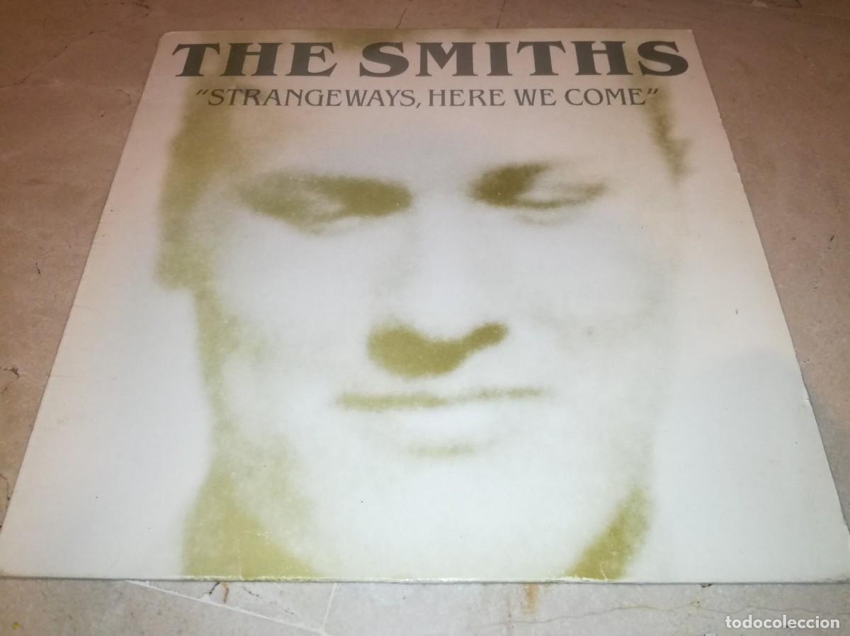 Discos de vinilo: THE SMITHS-STRANGEWAYS, HERE WE COME-CONTIENE ENCARTE-ORIGINAL ESPA&Ntilde;OL 1987