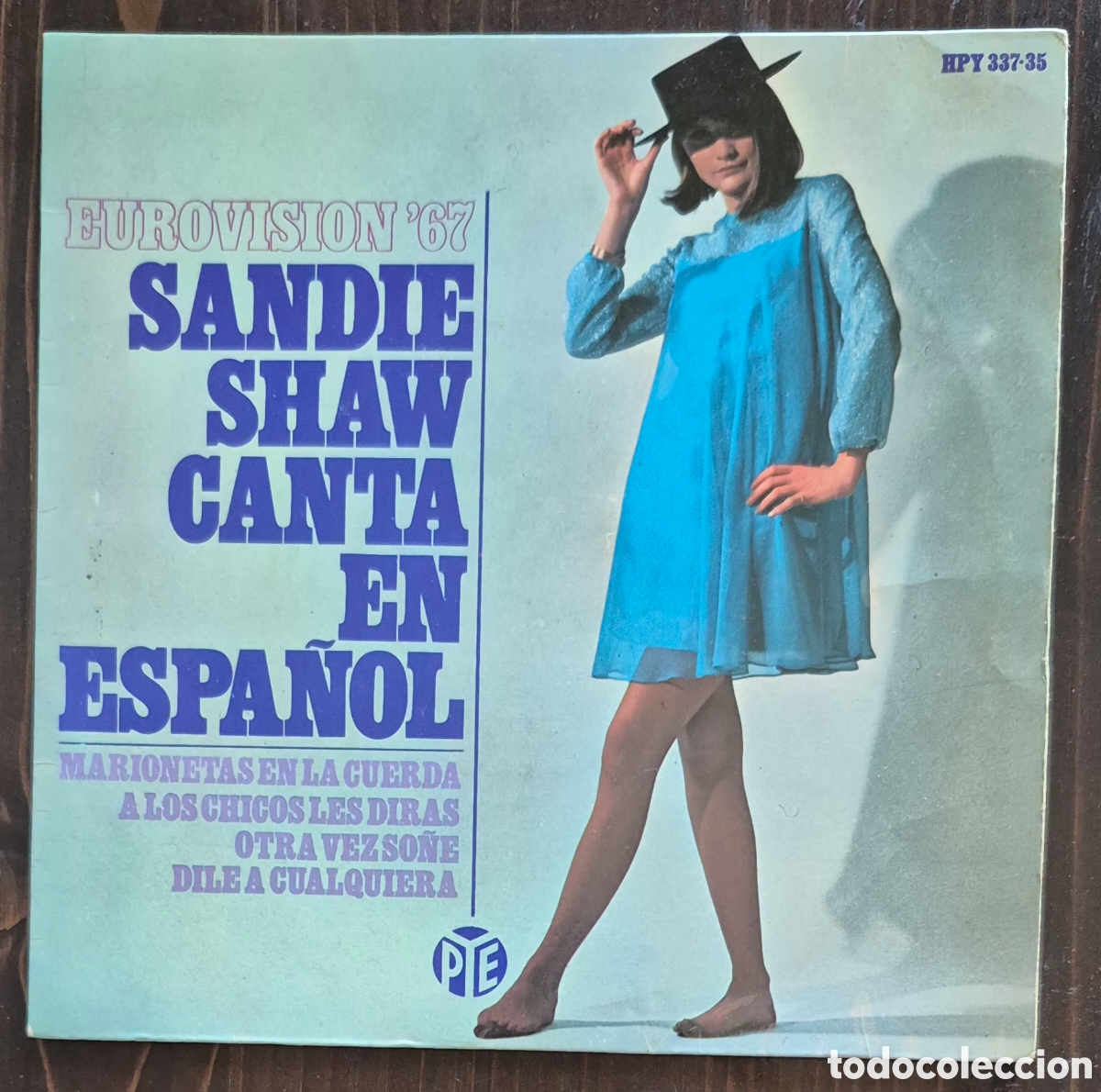 Discos de vinilo: EP - SANDIE SHAW - CANTA EN ESPA&Ntilde;OL - EUROVISION '67
