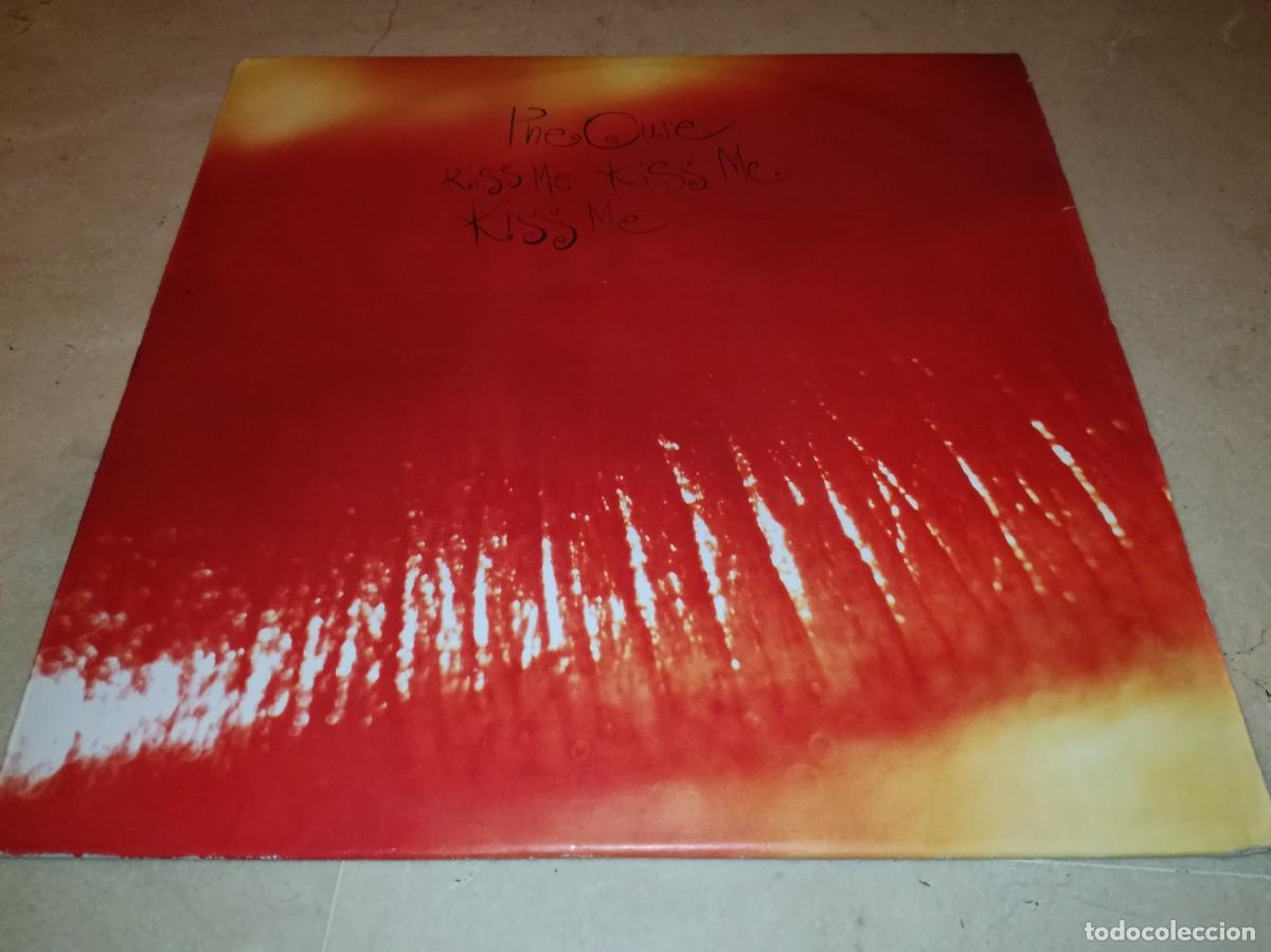 Discos de vinilo: THE CURE-KISS ME KISS ME KISS ME-DOBLE LP-CONTIENE LOS ENCARTES-ORIGINAL ESPA&Ntilde;OL 1987