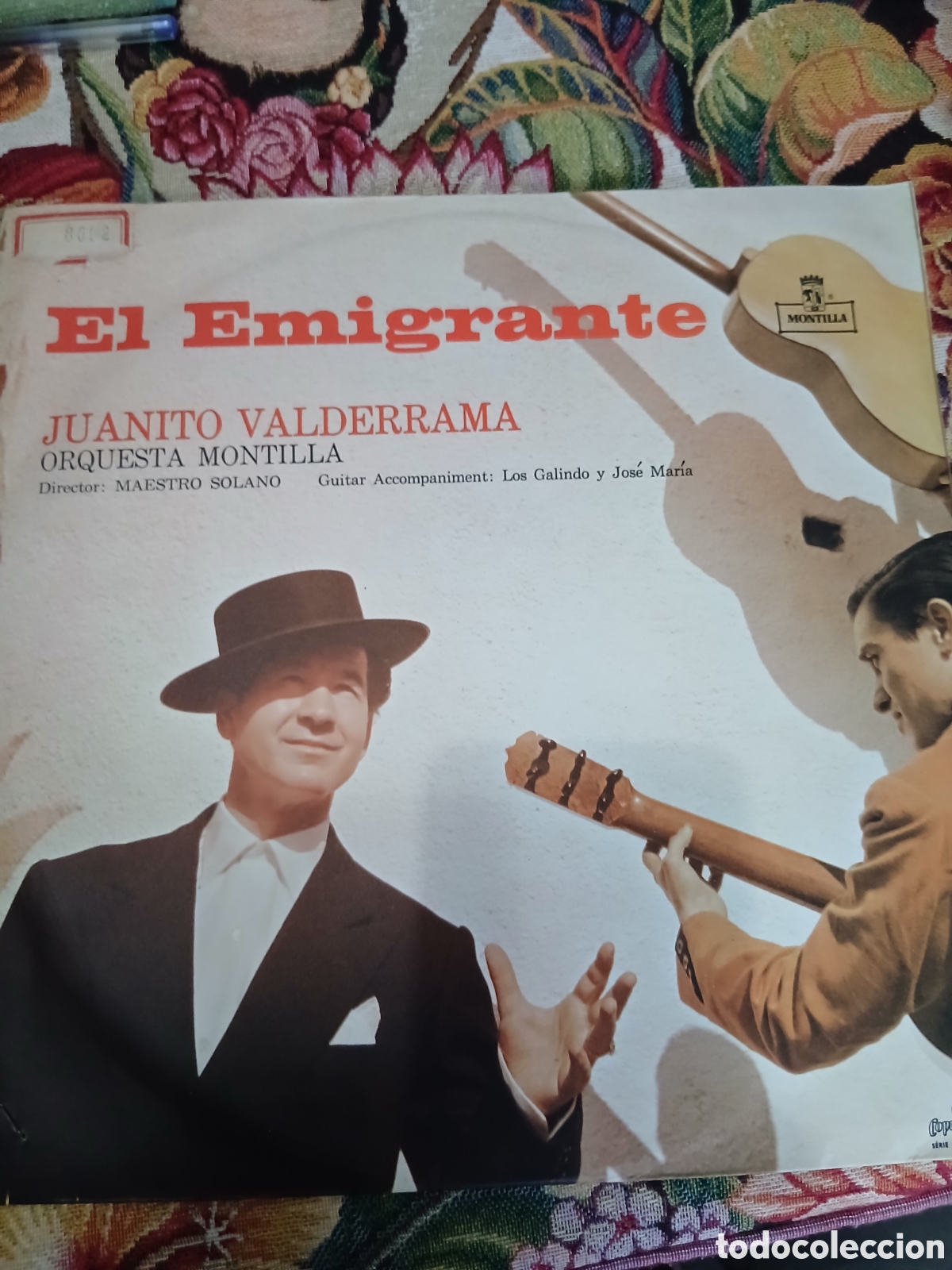 Discos de vinilo: Disco lp Vinilo El Emigrante JUANITO VALDERRAMA