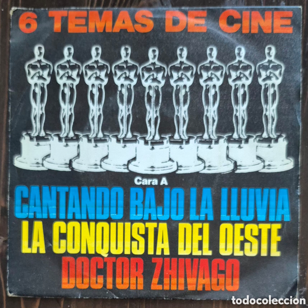 Discos de vinilo: EP - VARIOS - 6 TEMAS DE CINE - 1980 ESPA&Ntilde;A (PROMO)