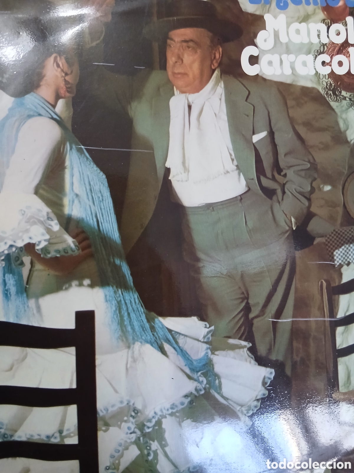 Discos de vinilo: Disco Lp vinilo El genio de Manolo Caracol