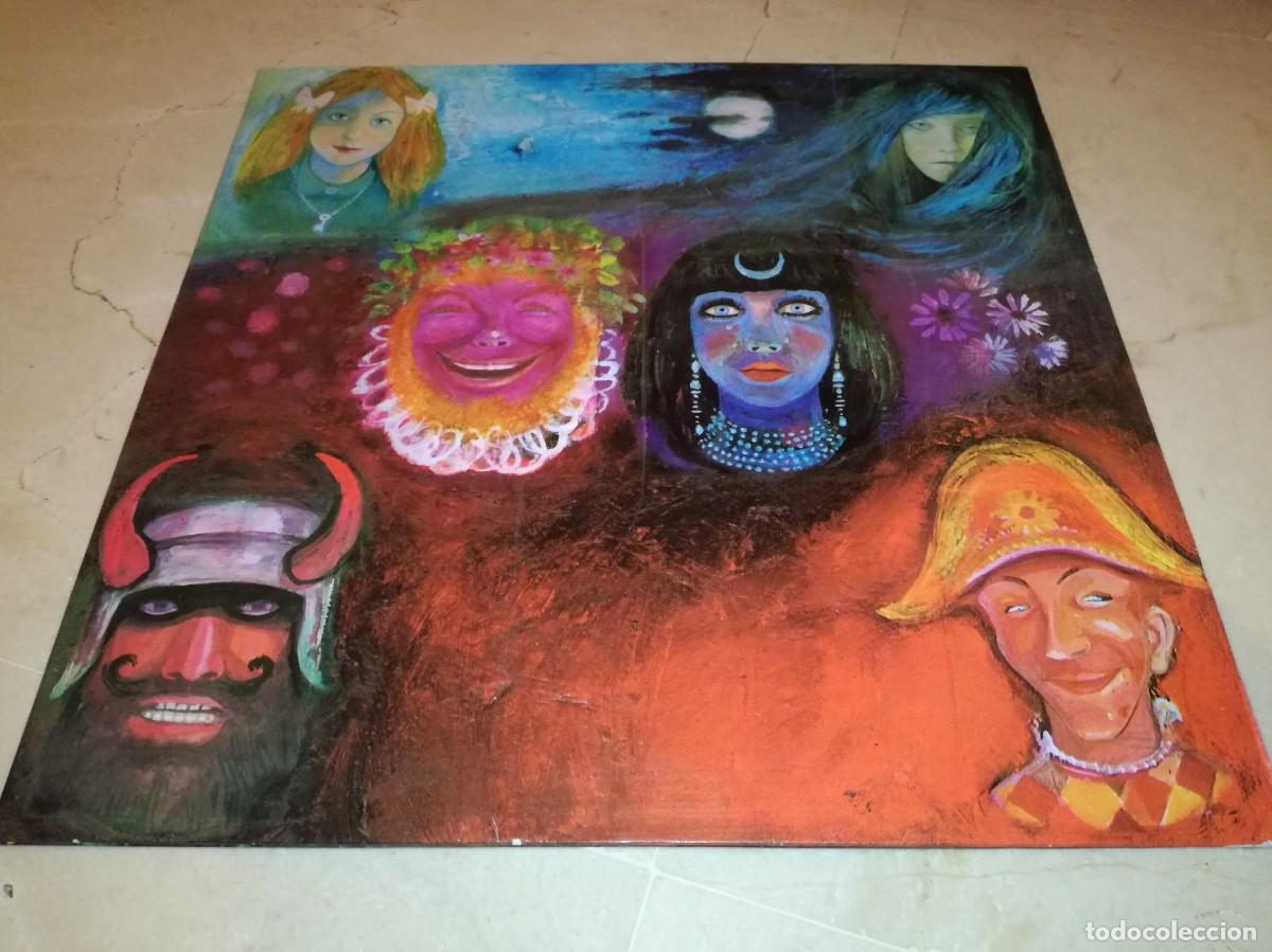 Discos de vinilo: KING CRIMSON-IN THE WAKE OF POSEIDON-SU SEGUNDO LP-GATEFOLD-EDICI&Oacute;N ESPA&Ntilde;OLA-EN MUY BUEN ESTADO