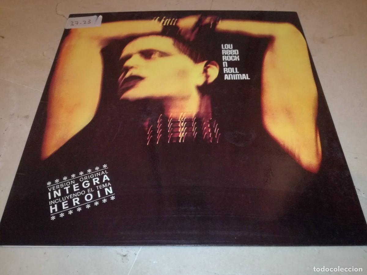 Discos de vinilo: LOU REED-ROCK &acute;N&acute; ROLL ANIMAL-GATEFOLD-EDICI&Oacute;N ESPA&Ntilde;OLA