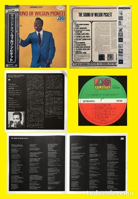 Discos de vinilo: Wilson Pickett &ndash; The Sound Of Wilson Pickett 1967 RARE EDT JAPAN + LIBRETO + OBI, IMPECABLE