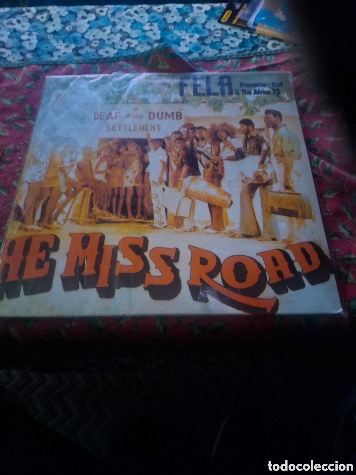 Discos de vinilo: Fela Ransome Kuti &Aacute;frica 70 The Miss Road red