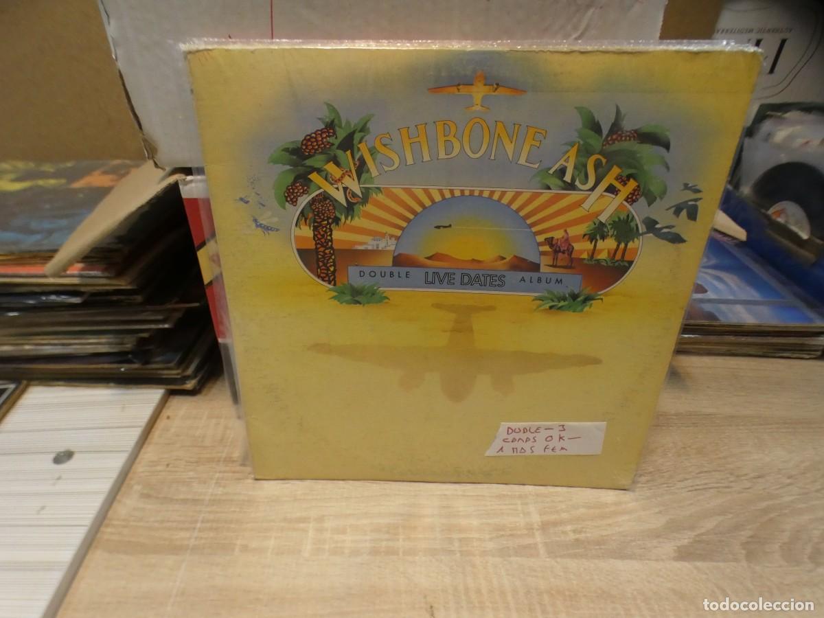 Discos de vinilo: ARKANSAS1980 BOXX711 VINILO LEVES SE&Ntilde;ALES DE USO DOBLE LP 3 CARAS OK 1 MAS FEA WISHBONE ASH