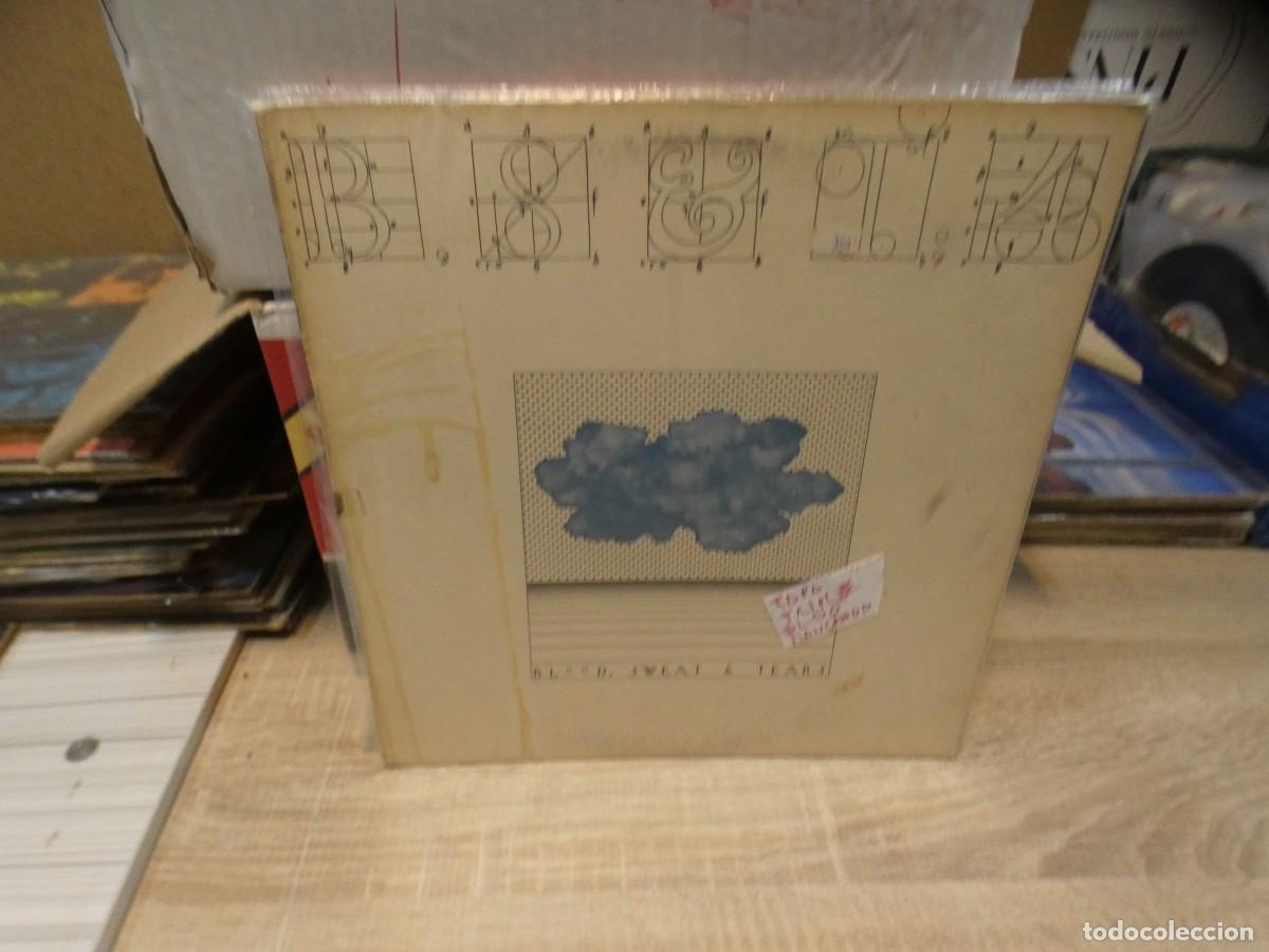 Discos de vinilo: ARKANSAS1980 BOXX711 VINILO LEVES SE&Ntilde;ALES DE USO BLOOD, SWEAT & TEARS TAPA ALGO MANCHADA
