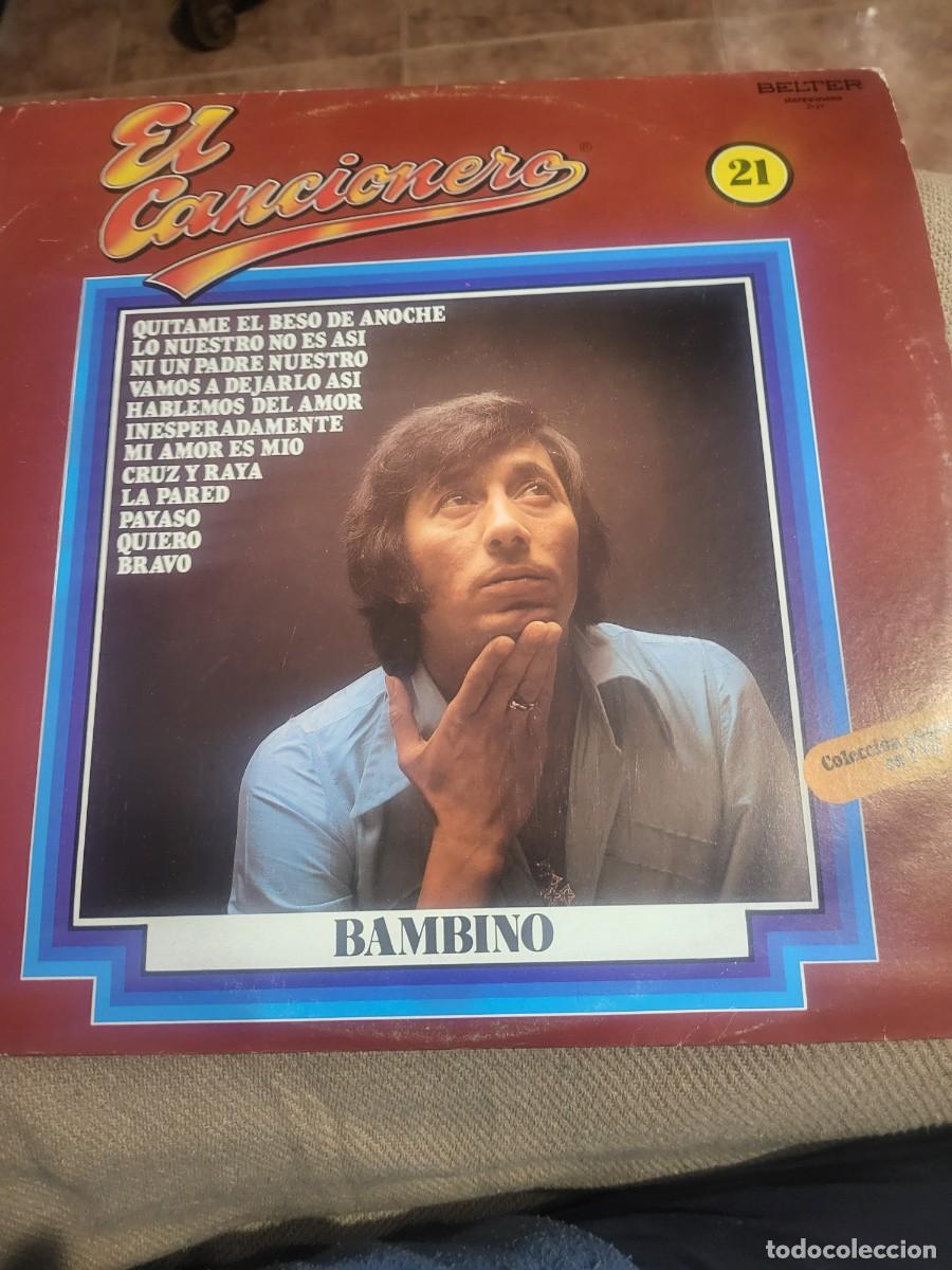 Discos de vinilo: Bambino Lp sello Belter editado en Espa&ntilde;a...El Cancionero.