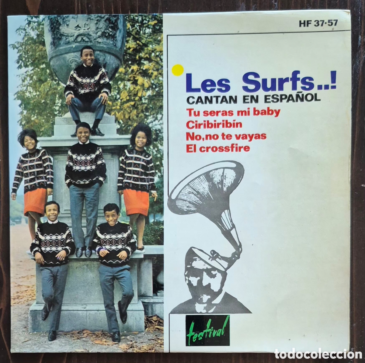 Discos de vinilo: EP - LES SURFS CANTAN EN ESPA&Ntilde;OL - TU SER&Aacute;S MI BABY - 1964 ESPA&Ntilde;A