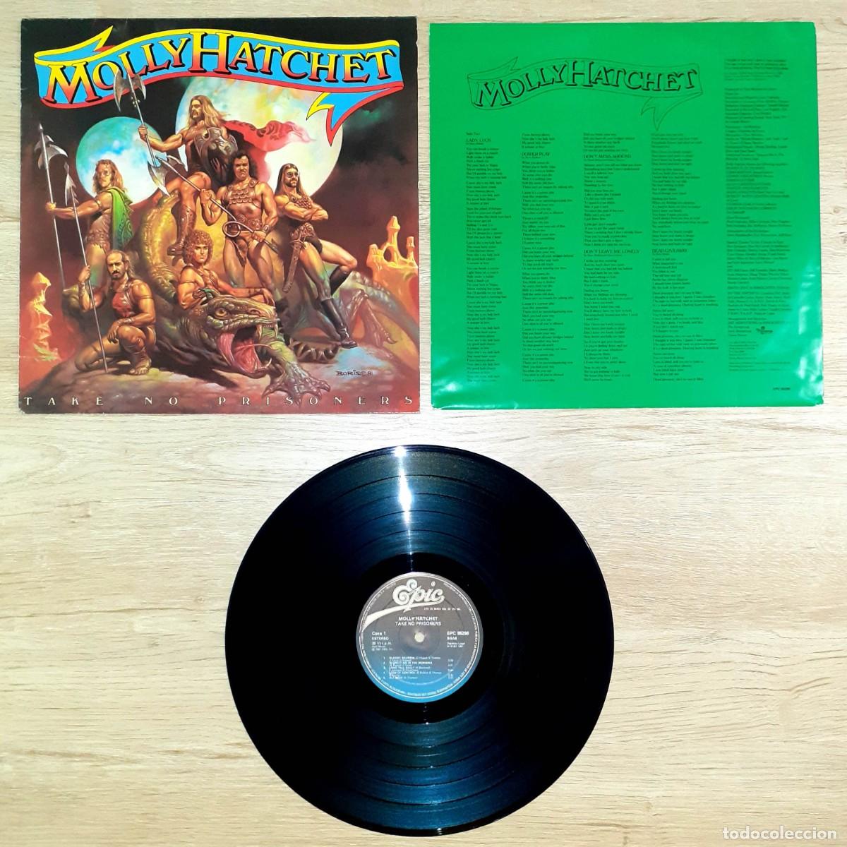 Discos de vinilo: LP vinilo de MOLLY HATCHET Take no prisoners