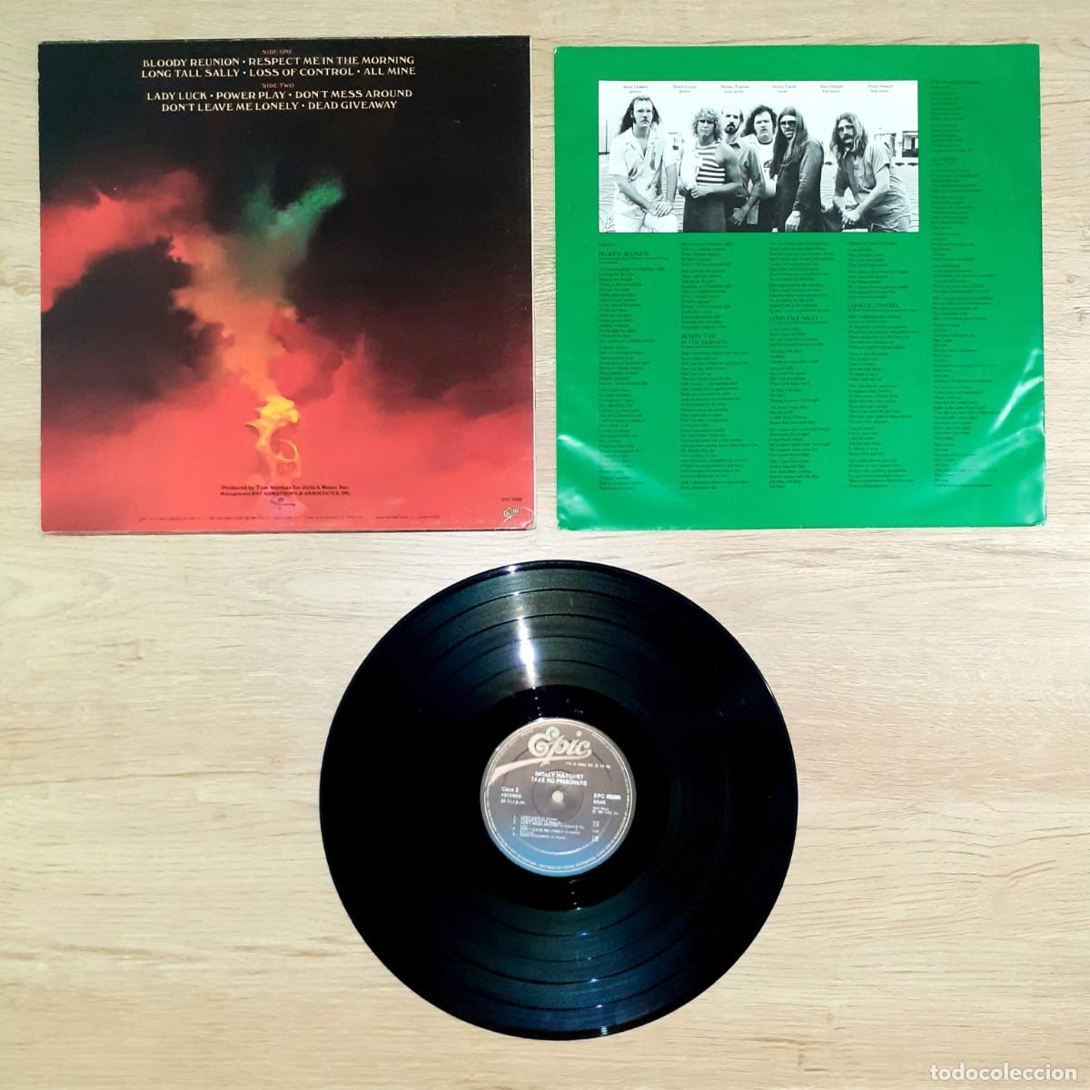 Discos de vinilo: LP vinilo de MOLLY HATCHET Take no prisoners - Foto 2