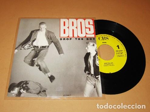 Discos de vinilo: BROS - DROP THE BOY - PROMO SINGLE - 1988