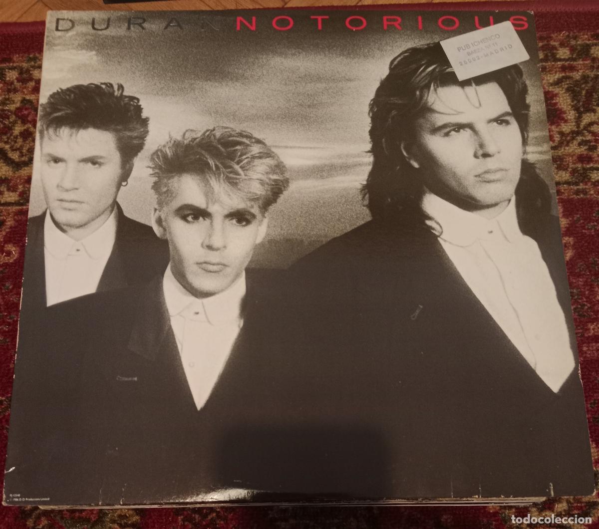 Discos de vinilo: Duran Duran &ndash; Notorious Lp EEUU 1986