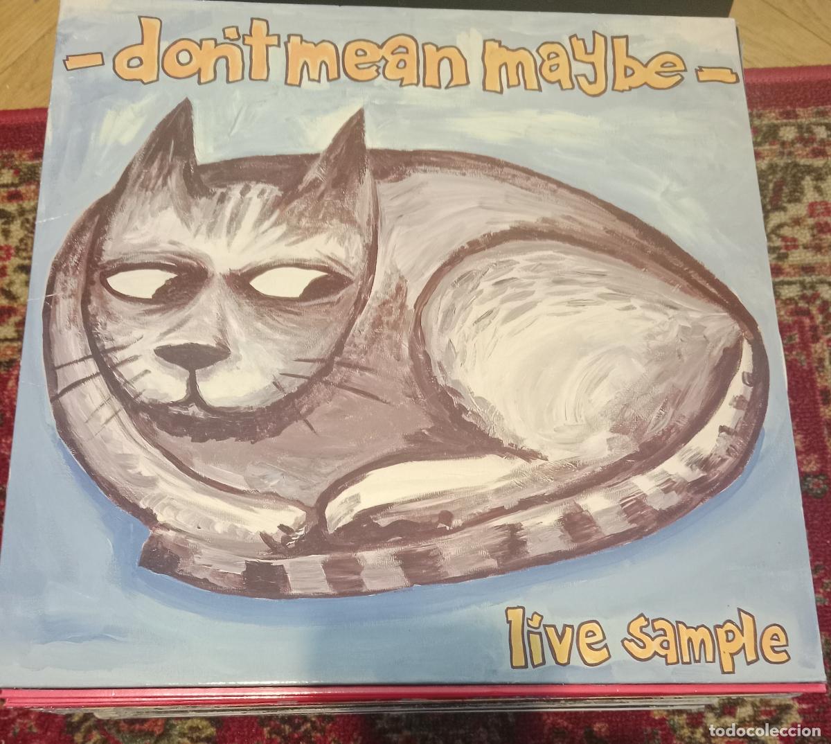 Discos de vinilo: Dont Mean Maybe &ndash; Live Sample Lp EEUU 1990 - Foto 1