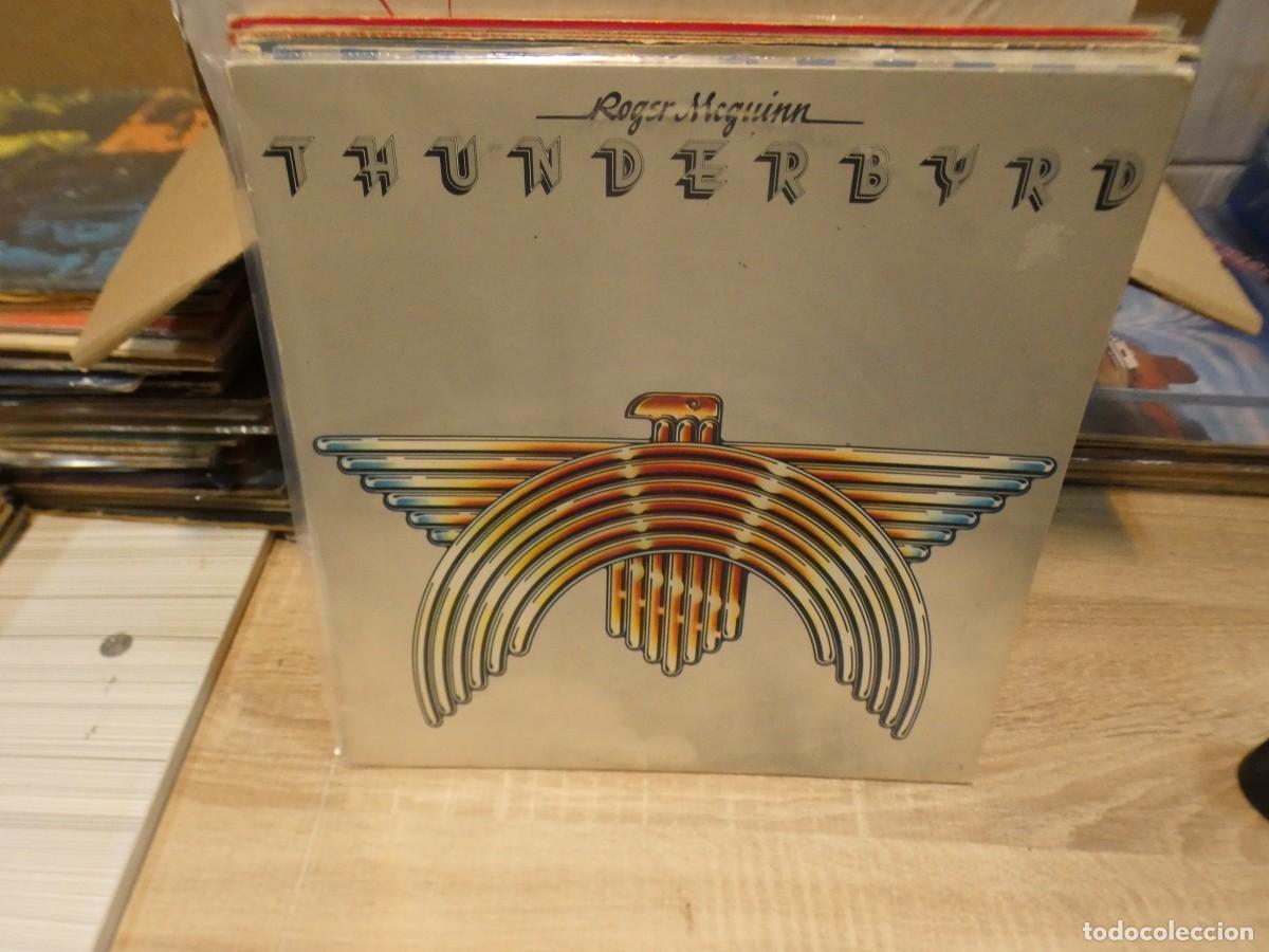 Discos de vinilo: ARKANSAS1980 CAJJ712 VINILO LEVES SE&Ntilde;ALES DE USO THUNDERBYRD ROGER MCGUINN