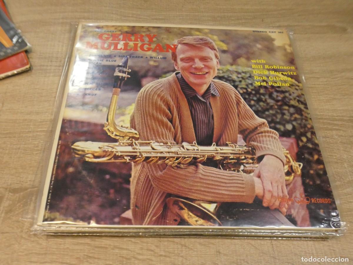 Discos de vinilo: ARKANSAS1980 LOTT720 VINILO LEVES SE&Ntilde;ALES DE USO GERRY MULLIGAN
