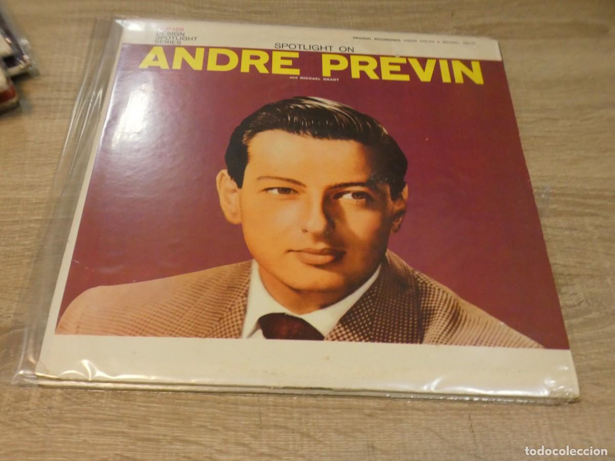 Discos de vinilo: ARKANSAS1980 LOTT720 VINILO LEVES SE&Ntilde;ALES DE USO ANDRE PREVIN