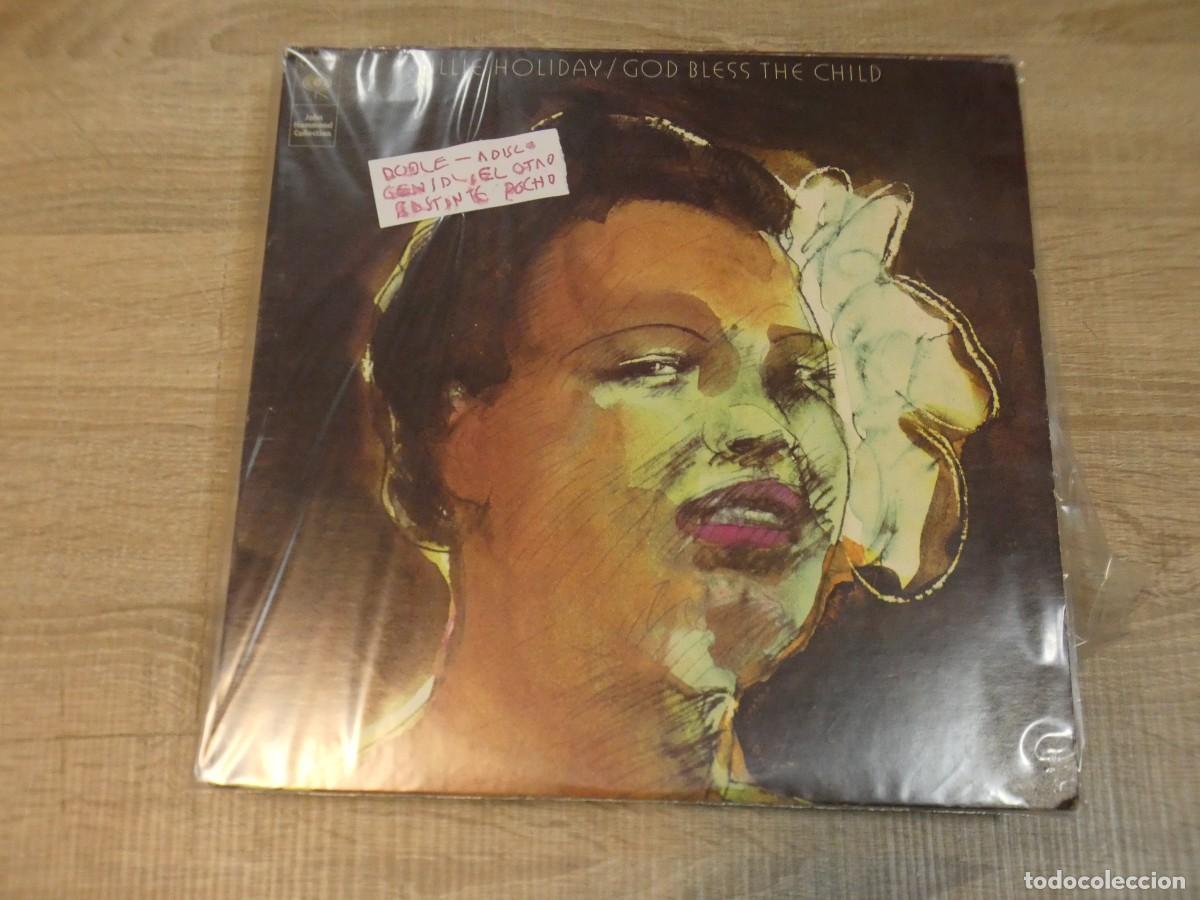 Discos de vinilo: ARKANSAS1980 LOTT720 VINILO MUY USADO AUN REPRODUCIBLE BILLIE HOLIDAY DOBLE 1 LP GENIAL 1 POCHO
