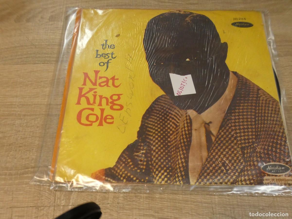 Discos de vinilo: ARKANSAS1980 LOTT720 VINILO DESTROZADISIMO A TU RIESGO NAT KING COLE ASIATICO