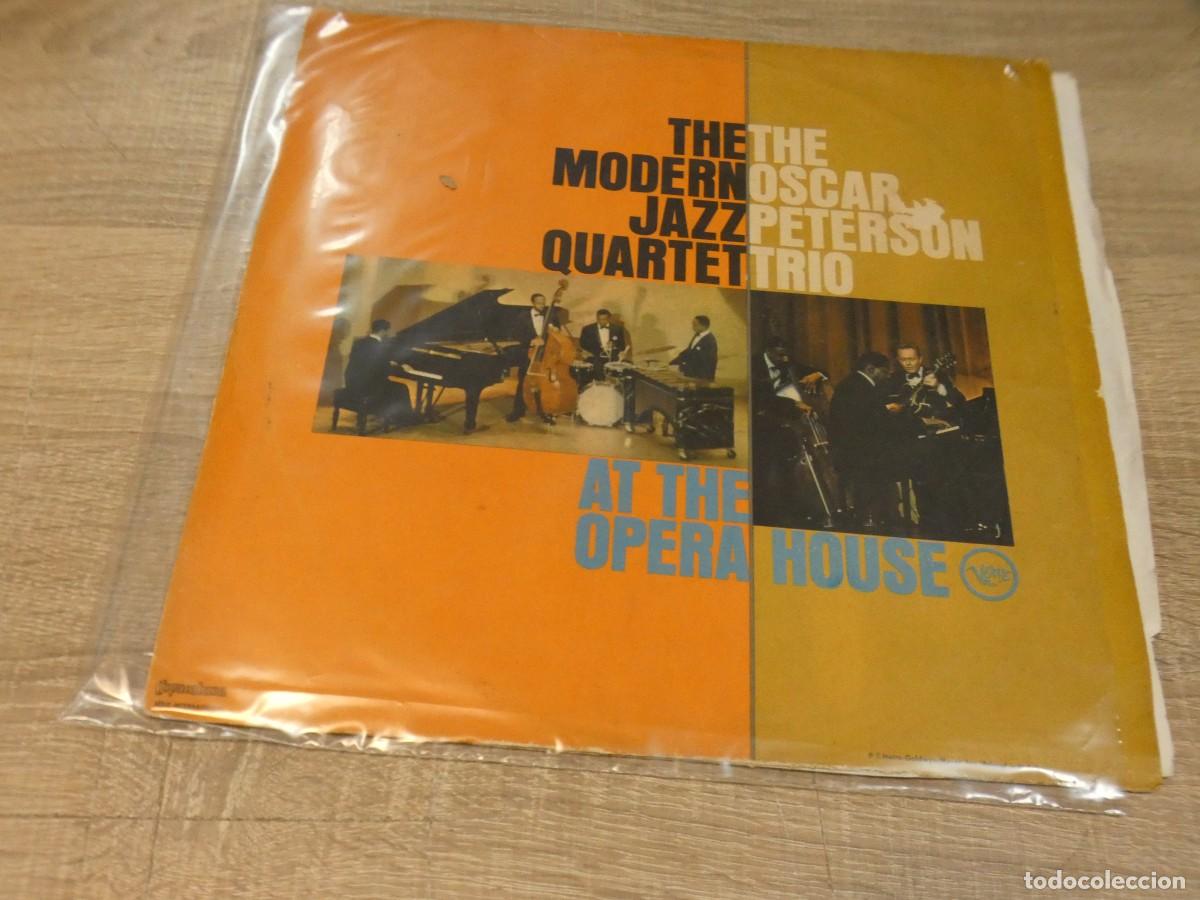 Discos de vinilo: ARKANSAS1980 LOTT720 VINILO DESTROZADISIMO A TU RIESGO OSCAR PETERSON TRIO MODERN JAZZ QUARTET