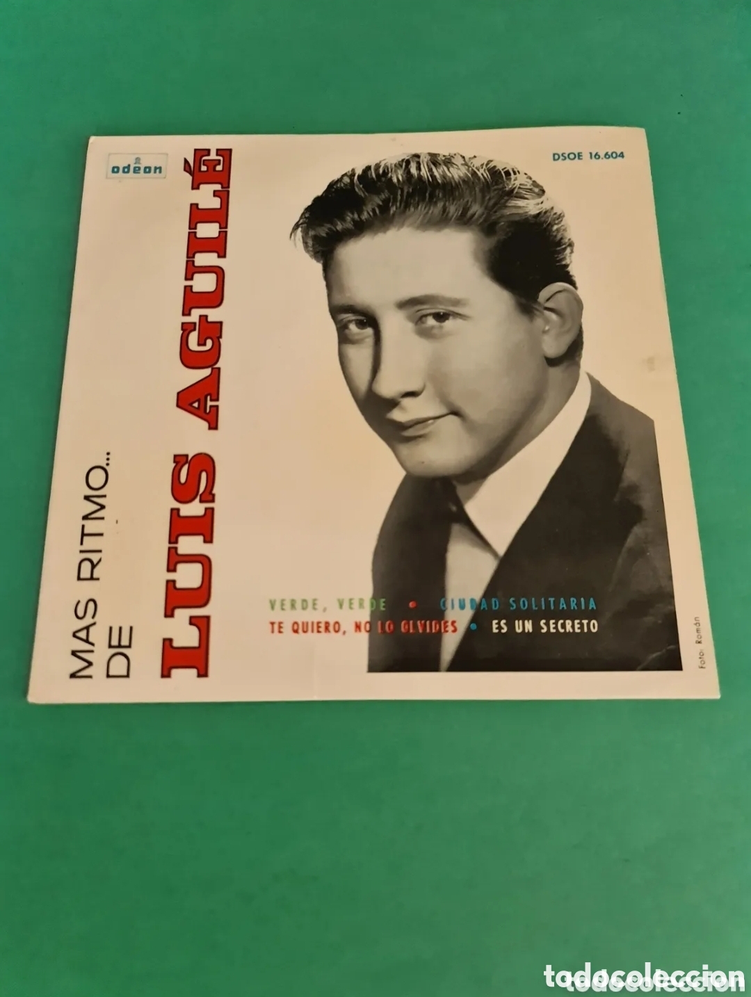 Discos de vinilo: Single Mas Ritmo...De Luis Aguil&eacute;.