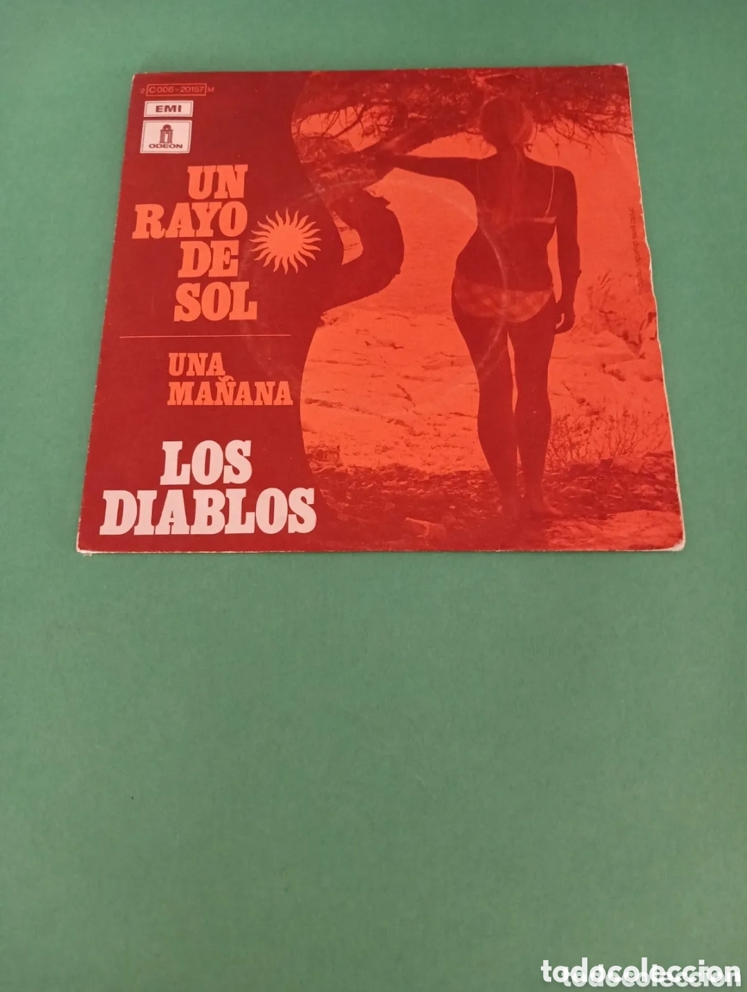 Discos de vinilo: LOS DIABLOS, UN RAYO DE SOL. Single.