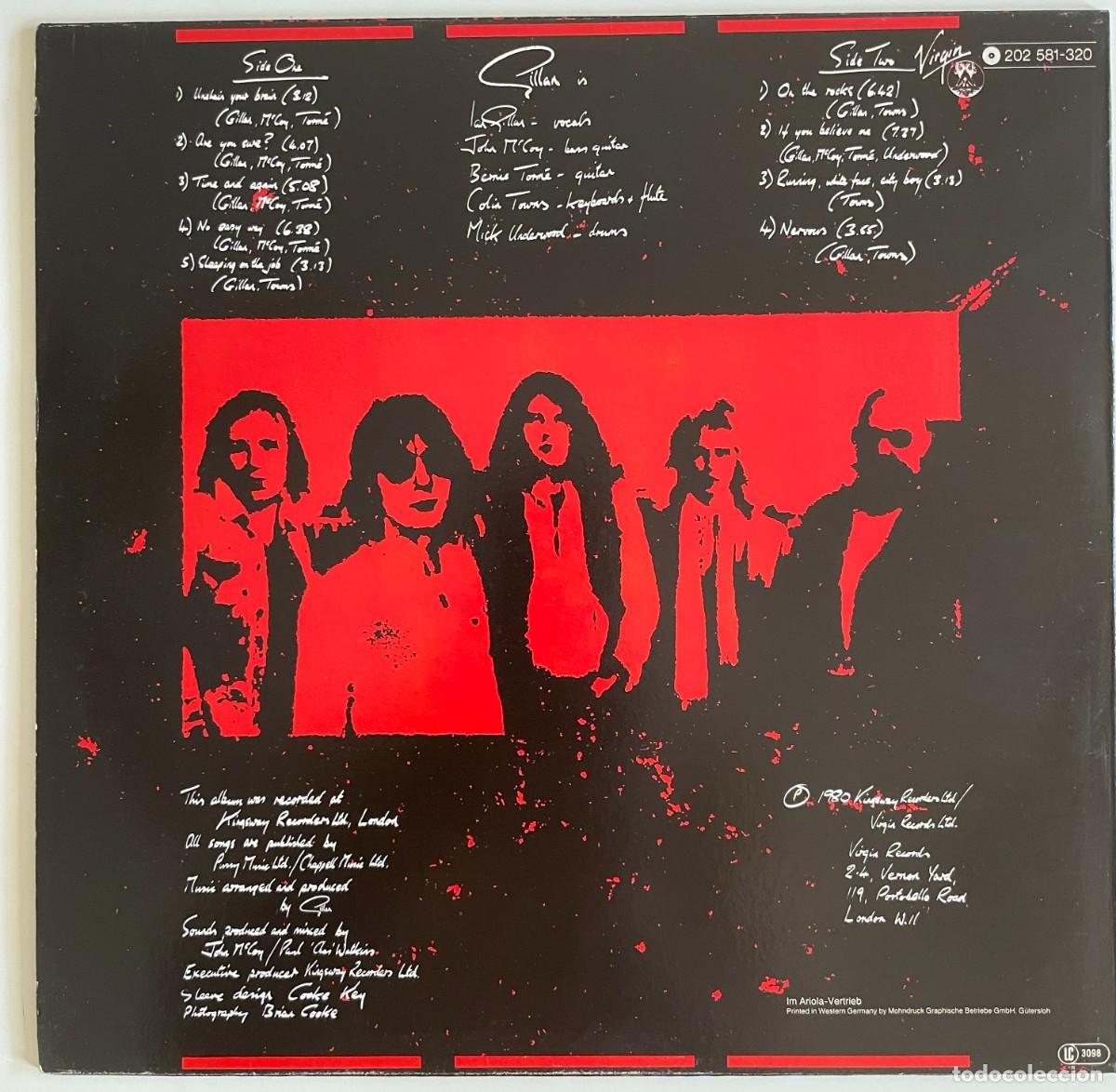 Discos de vinilo: Gillan &ndash; Glory Road. - Foto 2