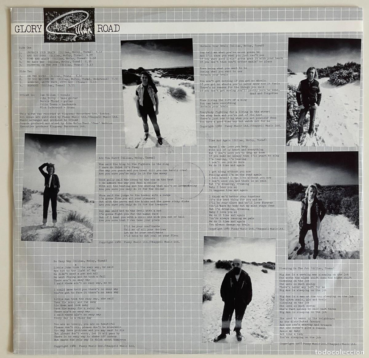 Discos de vinilo: Gillan &ndash; Glory Road. - Foto 3