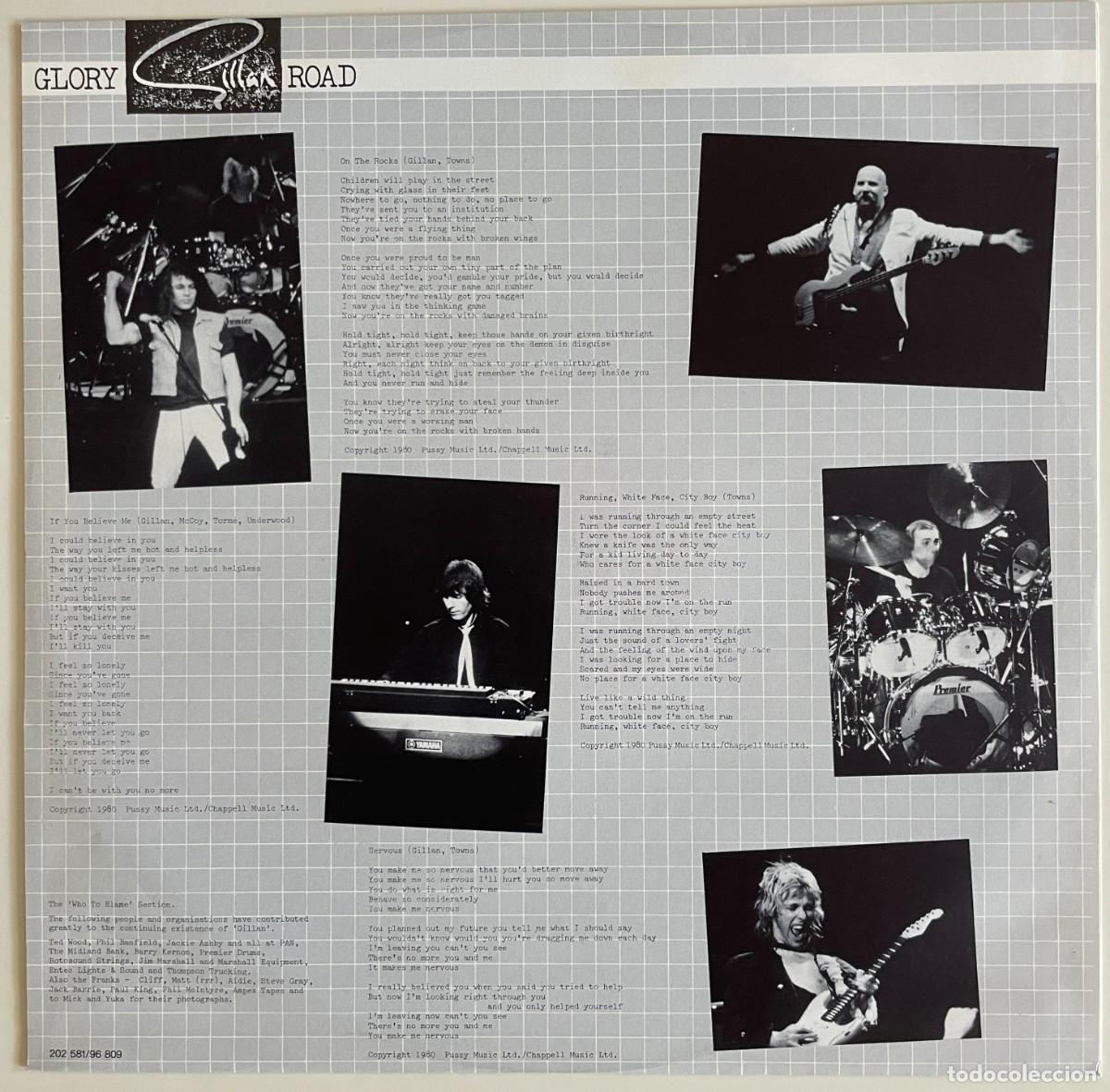 Discos de vinilo: Gillan &ndash; Glory Road. - Foto 4