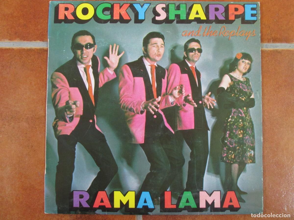 Discos de vinilo: ROCKY SHARPE & THE REPLAYS - Rama Lama. LP ed espa&ntilde;ola 12&rdquo; 1979. Insert. Muy Buen estado VG+
