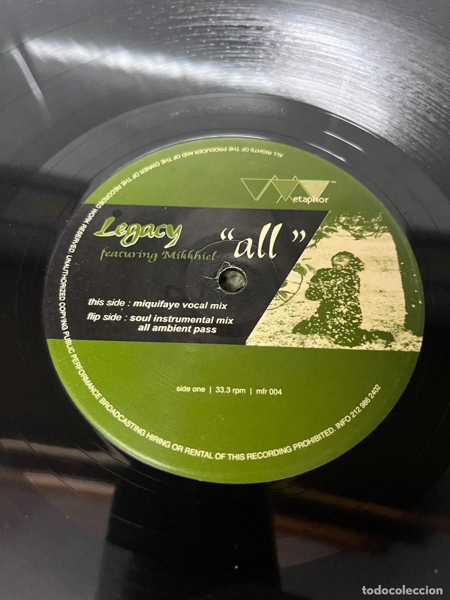 Discos de vinilo: Legacy Featuring Mikkhiel All - Foto 3