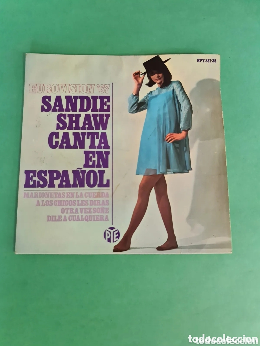 Discos de vinilo: Single Sandie Shaw. Canta en Espa&ntilde;ol.