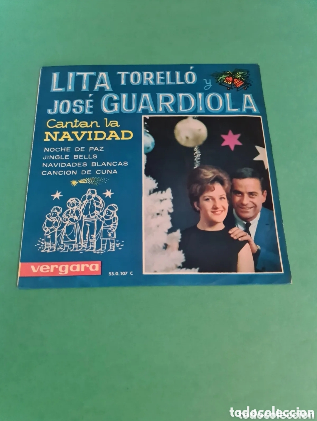 Discos de vinilo: Single Lita Torell&oacute; / Jos&eacute; Guardiola.