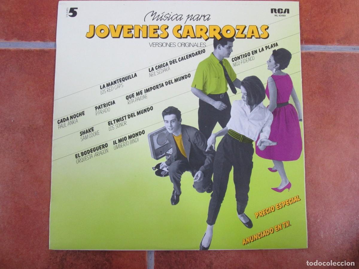 Discos de vinilo: M&Uacute;SICA PARA J&Oacute;VENES CARROZAS Vol 5. LP, ed espa&ntilde;ola 12&rdquo; 1981. Magn&iacute;fico estado (VG+/NM)