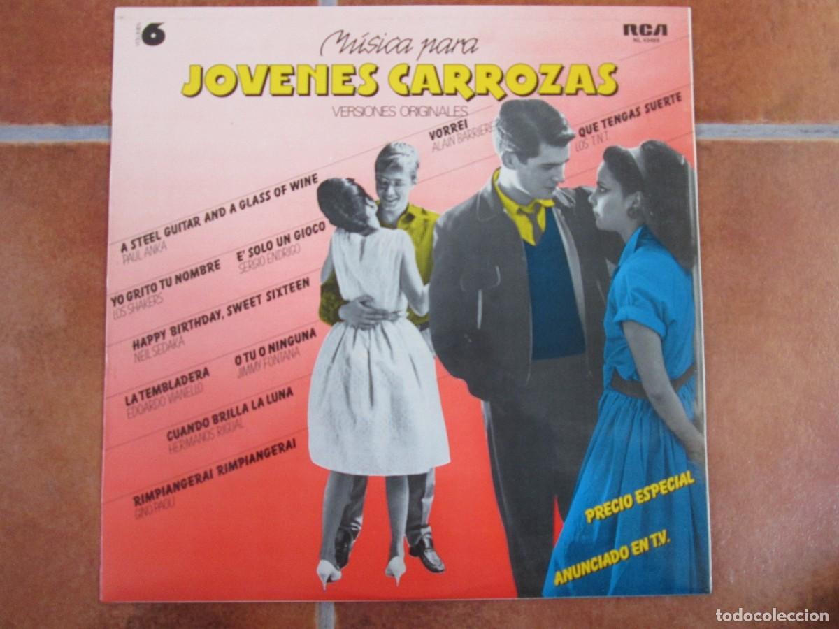 Discos de vinilo: M&Uacute;SICA PARA J&Oacute;VENES CARROZAS Vol 6. LP, ed espa&ntilde;ola 12&rdquo; 1981. Impecable estado (NM)