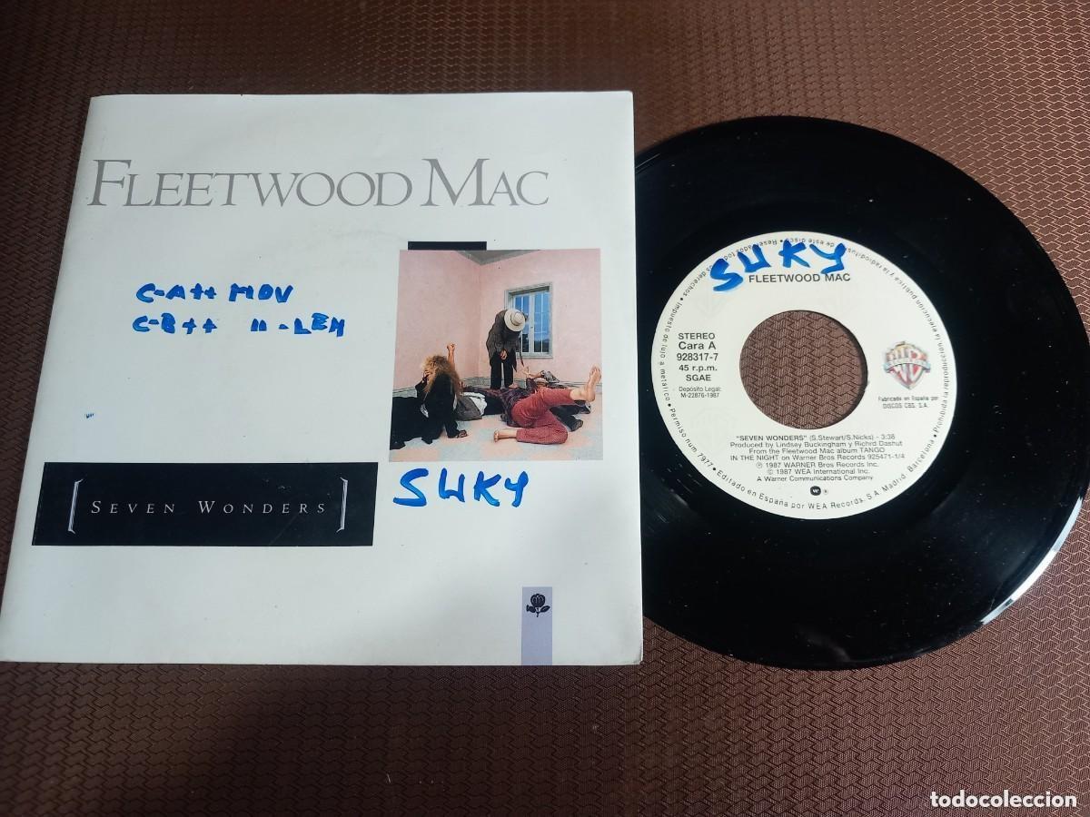 Discos de vinilo: Fleetwood Mac / Seven Wonders / SINGLE 7&rdquo; - Foto 1