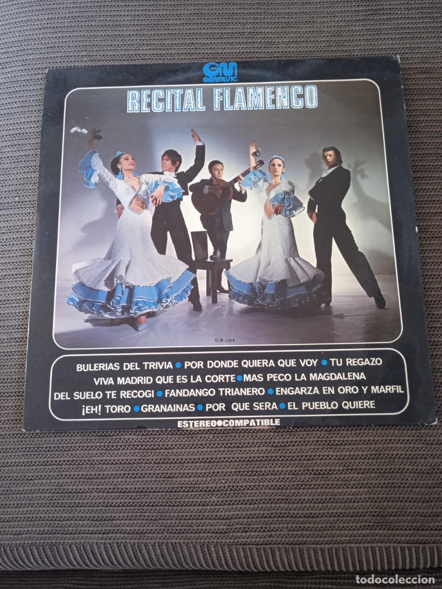 Discos de vinilo: Recital Flamenco | buler&iacute;as del trivia por donde quieras que voy t&uacute; regazo | Disco Vinilo Musica