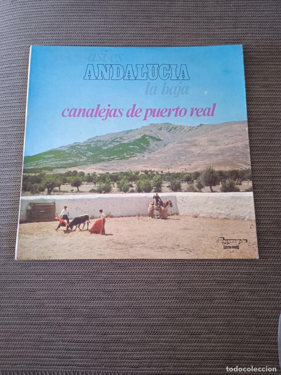 Discos de vinilo: As&iacute; es Andaluc&iacute;a la baja | Canalejas de puerto real | Disco Vinilo Musica