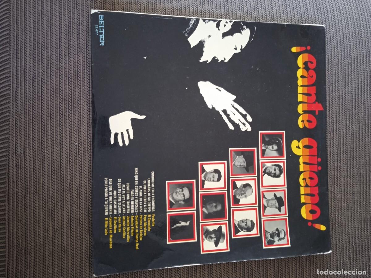 Discos de vinilo: Cante gueno | Fosforito el chocolate pepe Marchena juan varea | Disco Vinilo Musica