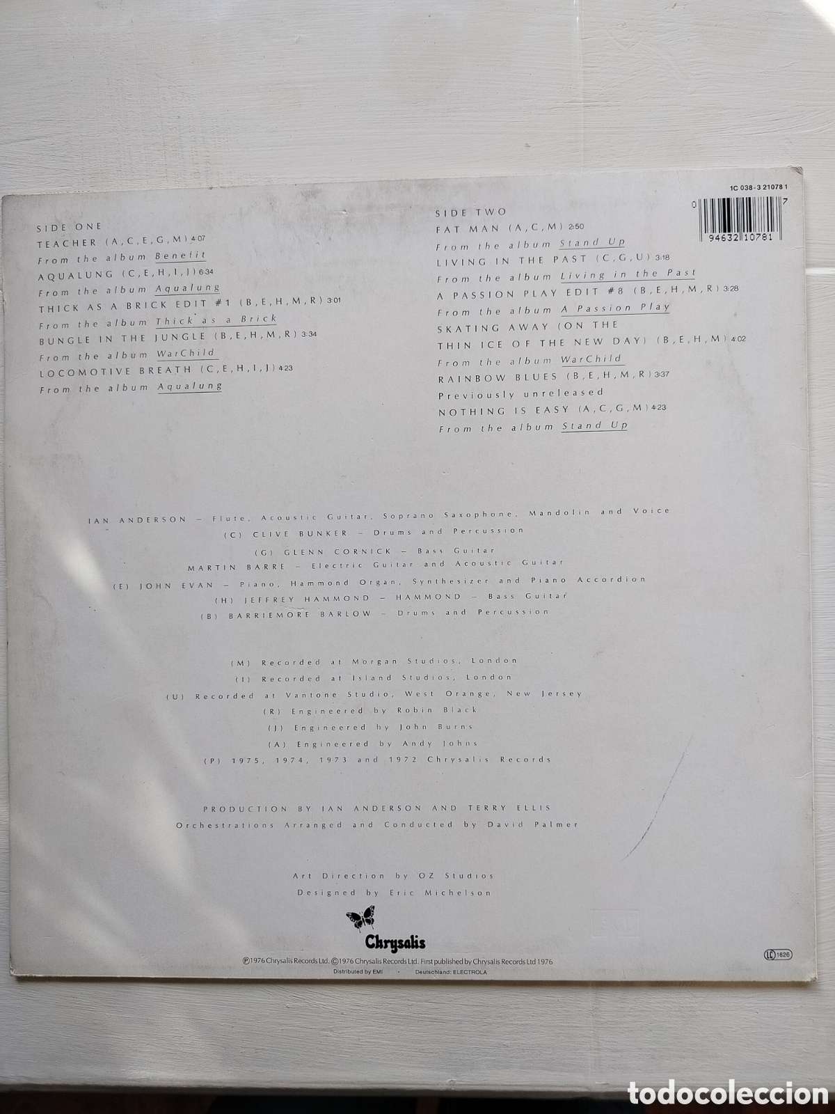 Discos de vinilo: Jethro Tull LP The Best. - Foto 3