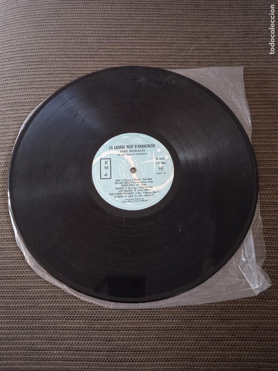 Discos de vinilo: La grande nuit d'Andalousie | Jose Morales | Disco Vinilo Musica