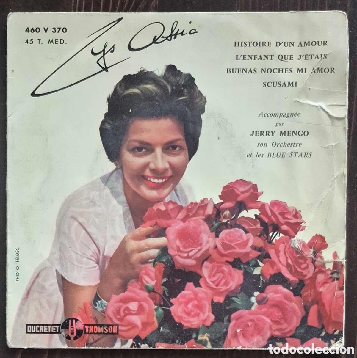Discos de vinilo: EP - LYS ASSIA - HISTOIRE D'UN AMOUR - 1958 FRANCIA
