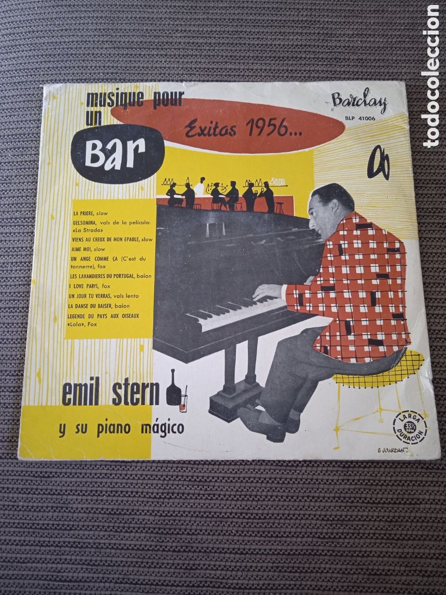 Discos de vinilo: Musique pour un Bar emil stern y su piano magico | &Eacute;xitos 1956 | Disco Vinilo Musica