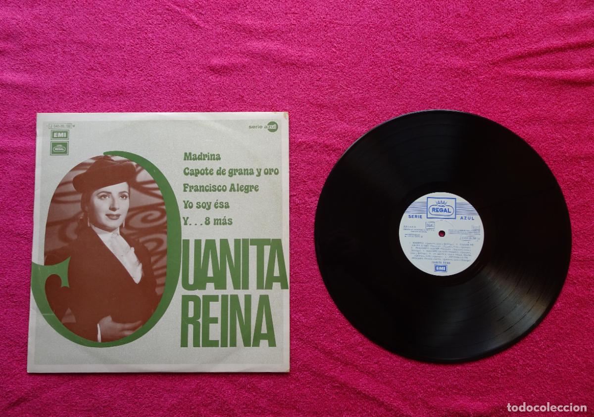 Discos de vinilo: juanita reina madrina 1971 regal j 040-20.768 M serie azul lp vinilo