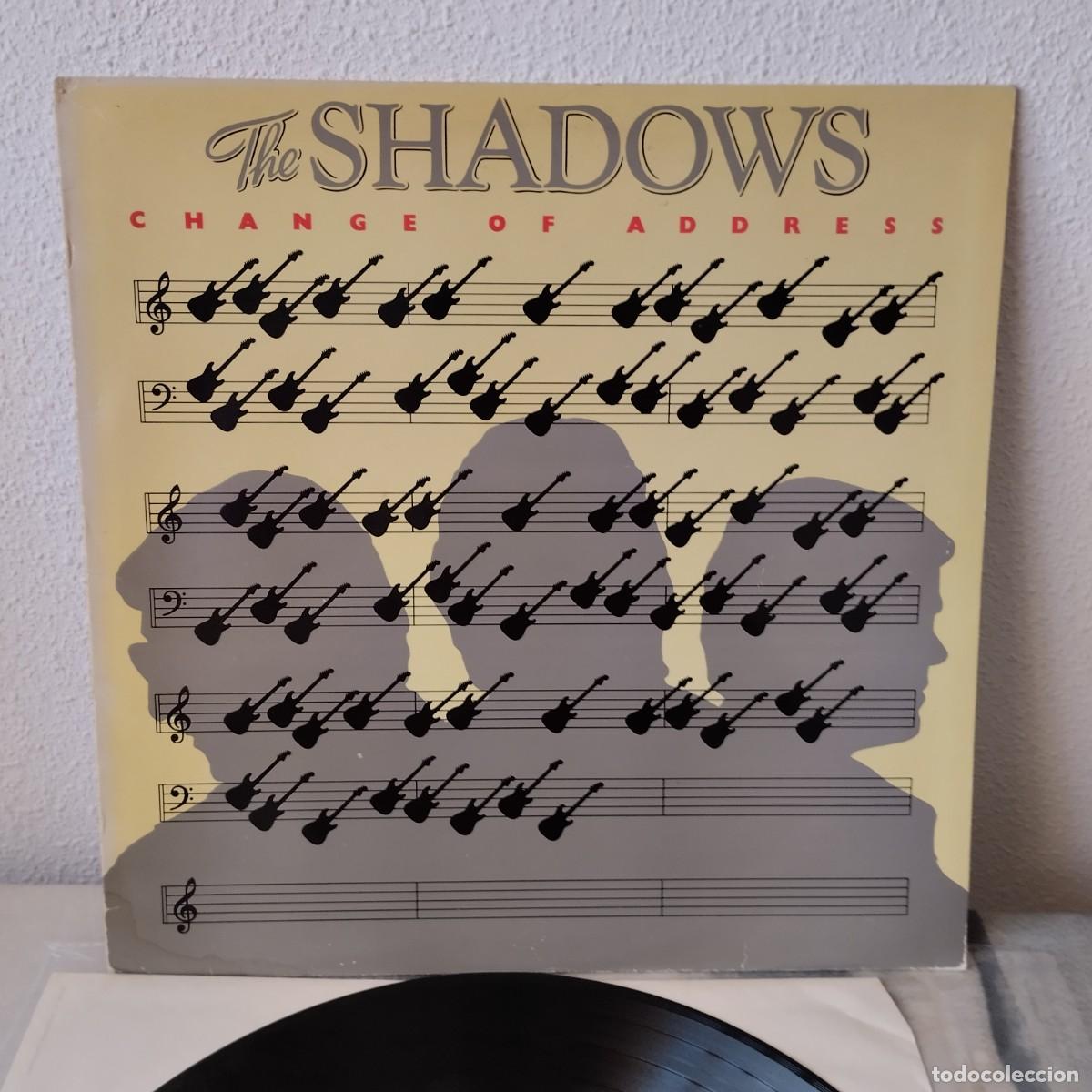 Discos de vinilo: LP The Shadows - Change Of Address (LP, Album) 1980 UK importaci&oacute;n