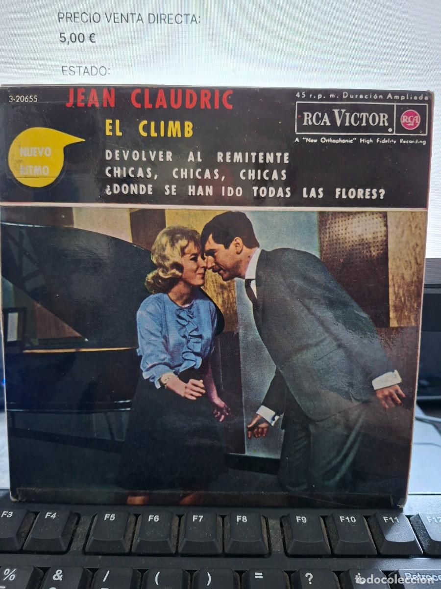 Discos de vinilo: JEAN CLAUDRIC - THE CLIMB - EP ESPA&Ntilde;OL DE VINILO 1963 - C - 39