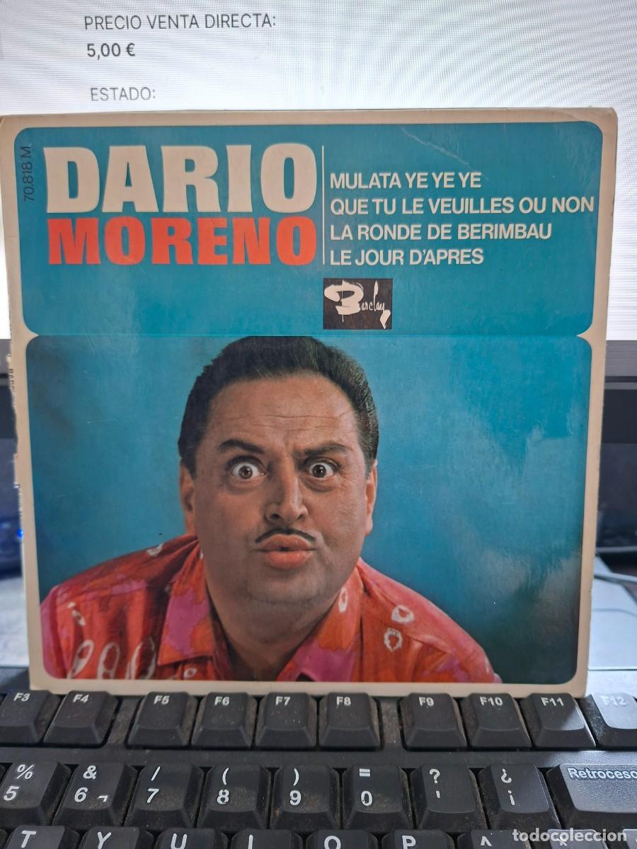Discos de vinilo: DARIO MORENO - MULATA YE YE - EP FRANCES DE VINILO - C - 39